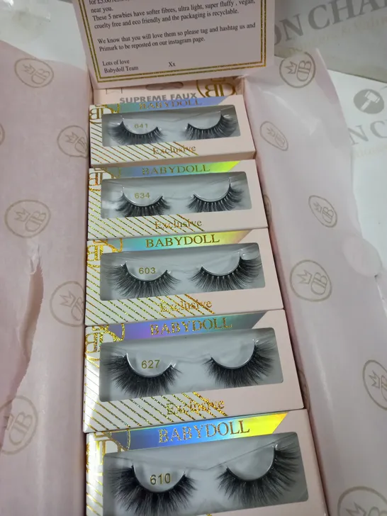 BABY DOLL COSMETICS PRIMARK LAUNCH MINK FALSE LASH GIFT SET 