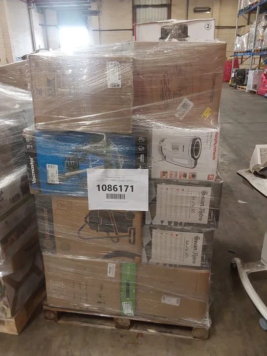 PALLET OF APPROXIMATELY 39 UNPROCESSED RAW RETURN HOUSEHOLD AND ELECTRICAL GOODS TO INCLUDE;