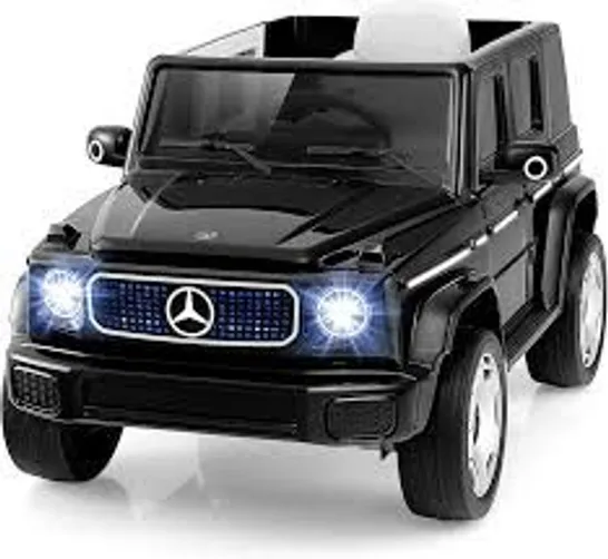 BOXED 12V LICENSED MERCEDES-BENZ EQG KIDS RIDE ON CAR