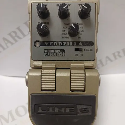 LINE 6 TONE CORE VERBZILLA REVERB GUITAR EFFECT PEDAL