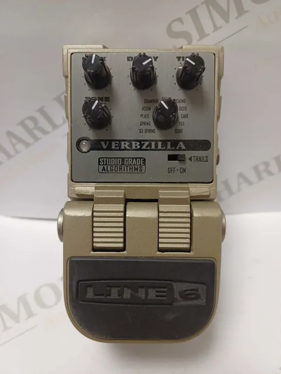 LINE 6 TONE CORE VERBZILLA REVERB GUITAR EFFECT PEDAL