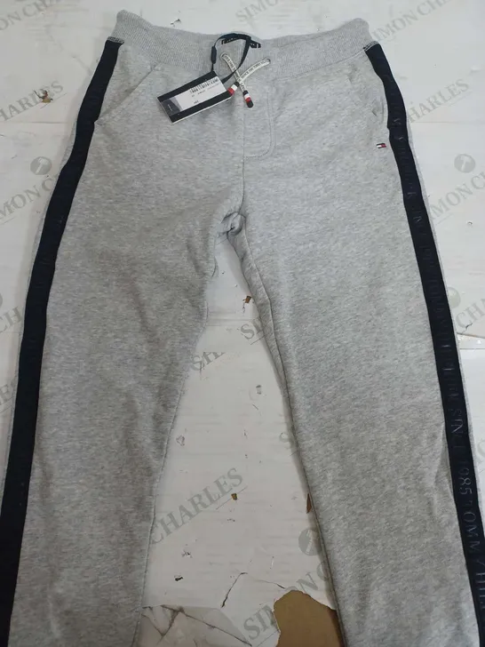 TOMMY HIFIGER LIGHT GREY TRACKSUIT PANTS - 10 YEARS