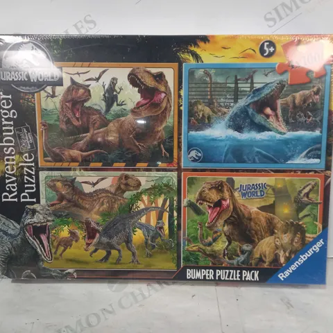 RAVENSBURGER PUZZLE - JURASSIC WORLD BUMPER PUZZLE PACK