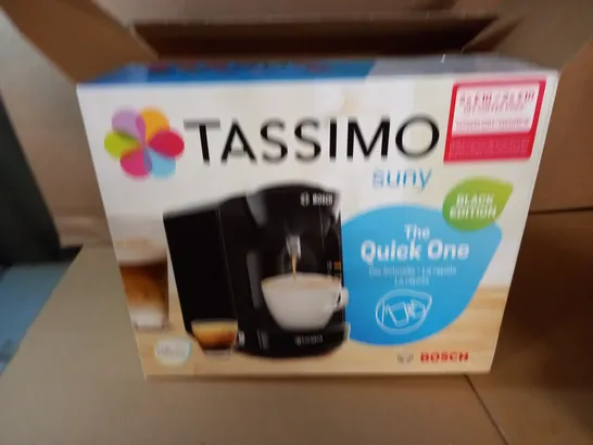 BOXED TASSIMO SUNY COFFEE MACHINE