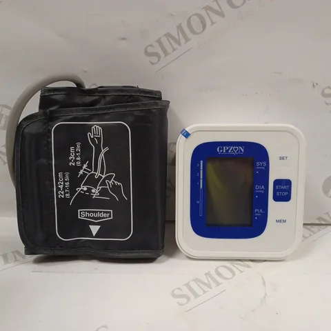 BOXED GPZON DIGITAL BLOOD PRESSURE MONITOR 