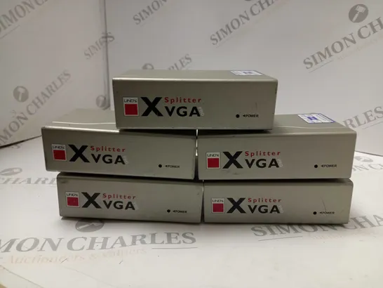 BOX OF 5 LINDY VIDEO SPLITTER X VGA PRO 