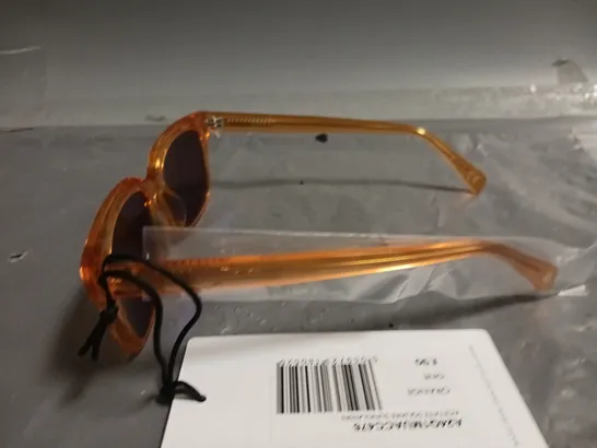 PRETTY GREEN ACETATE SQUARE SUNGLASSES - ORANGE