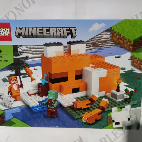 BOXED LEGO MINECRAFT 21178 THE FOX LODGE