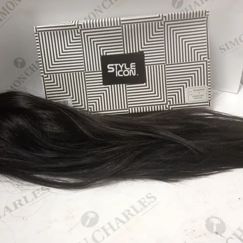 STYLE ICON LACE HEADLINE BLACK WIG 22"