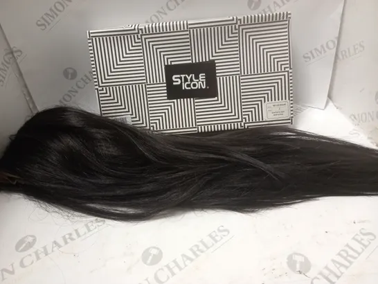 STYLE ICON LACE HEADLINE BLACK WIG 22"