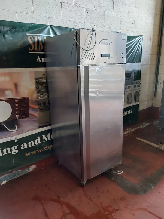 WILLIAMS HJ1SA R290 R1 STAINLESS STEEL SINGLE DOOR COMMERCIAL REFRIGERATOR 