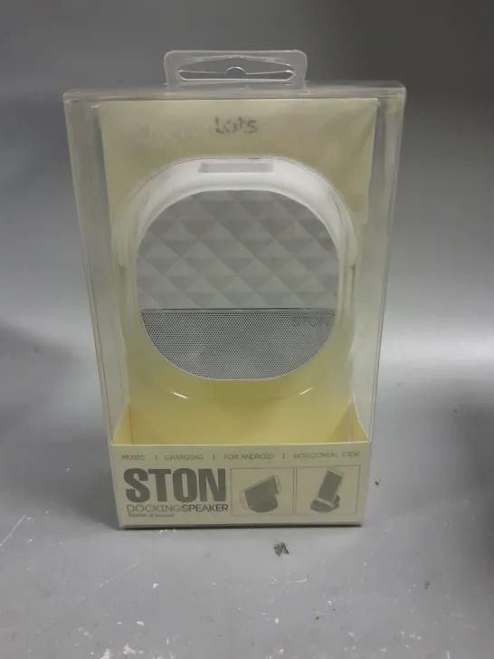 BOXED STON DOCKING STATION SPEAKER 