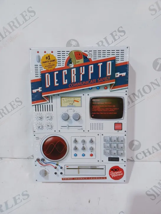 BOXED DECRYPTO PARTY GAME