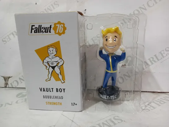 BETHESDA FALLOUT 76 VAULT BOY BOBBLEHEAD - STRENGTH