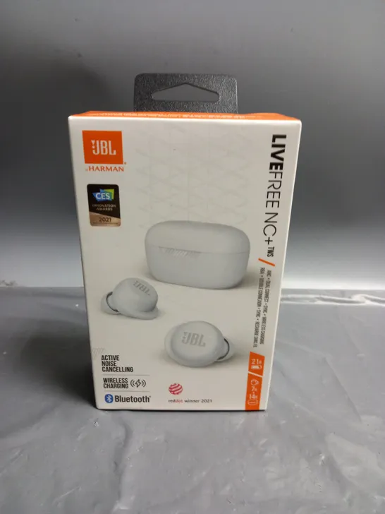 BOXED AND SEALED JBL NOISE CANCELLING EAR BUDS