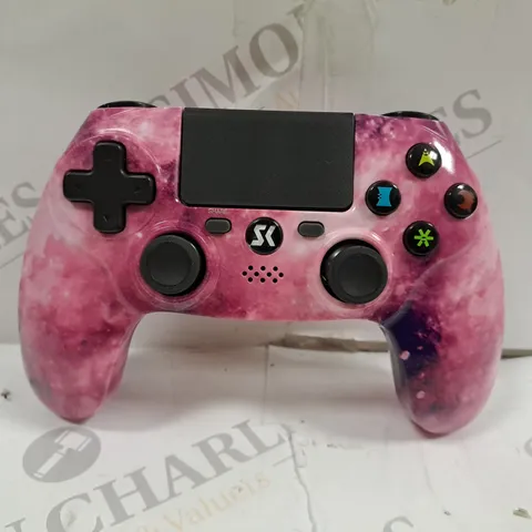 BOXED ISHAKO S-PS415 WIRELESS VIDEO GAME CONTROLLER COMPATIBLE WITH PS4 IN PINK