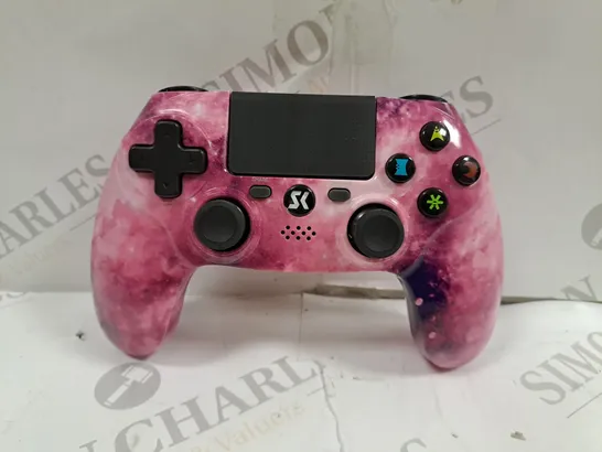 BOXED ISHAKO S-PS415 WIRELESS VIDEO GAME CONTROLLER COMPATIBLE WITH PS4 IN PINK