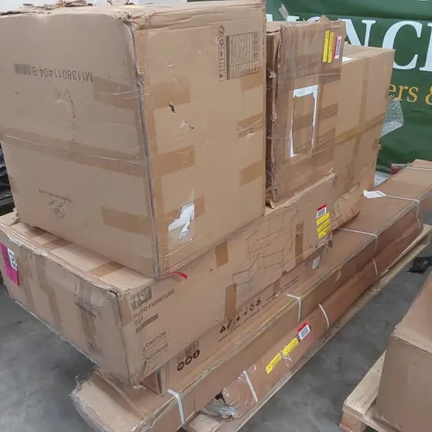 PALLET TO CONTAIN ASSORTED BOXED GARDEN FURNITURE AND GARDEN FURNITURE PARTS