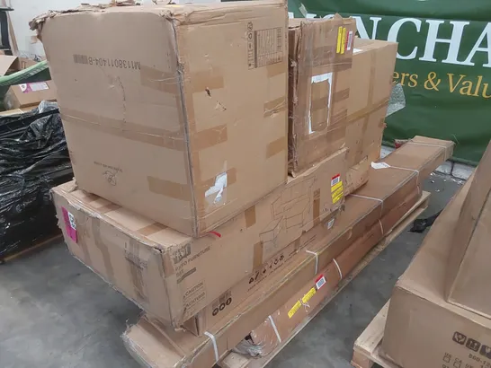 PALLET TO CONTAIN ASSORTED BOXED GARDEN FURNITURE AND GARDEN FURNITURE PARTS