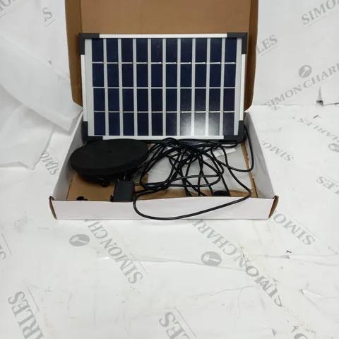 BOXED SOLAR FOUNCTAIN PUMP 5.5 WATT WITH BUILT IN BATTERY