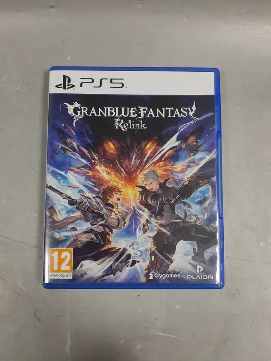 GRANBLUE FANTASY RELINK FOR PS5 