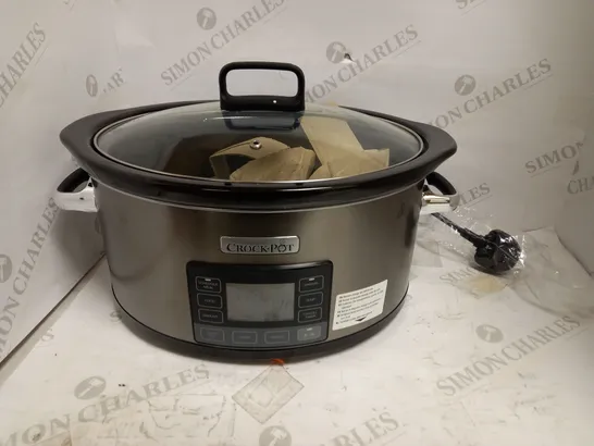 CROCK-POT TIMESELECT DIGITAL SLOW COOKER