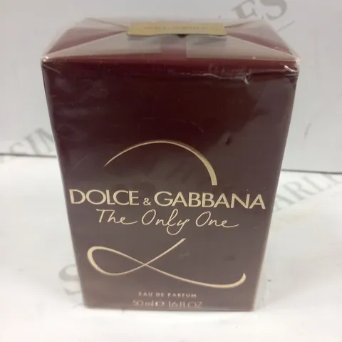 BOXED AND SEALED DOLCE AND GABBANA THE ONLY ONE EAU DE PARFUM 50ML