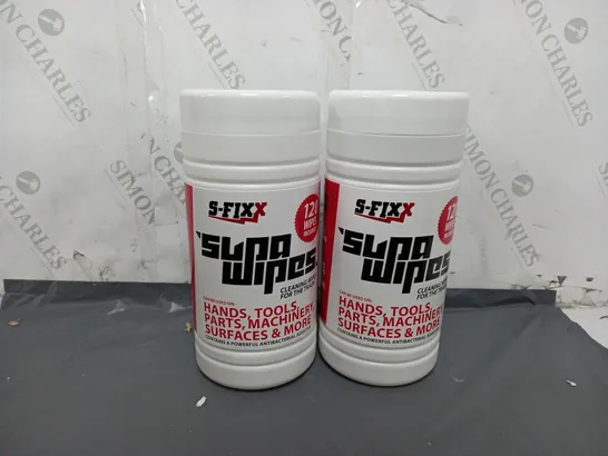 BOXED SET OF 2 SFIXX SUPAWIPES 