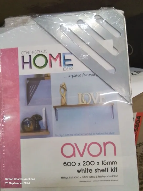 SEALED AVON METAL FLOATING SHELF