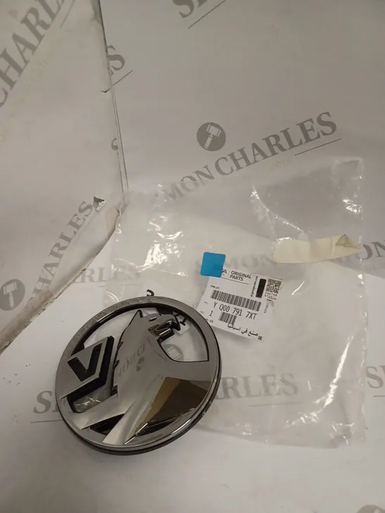 VAUXHALL ORIGINAL PARTS REPLACEMENT BADGE 