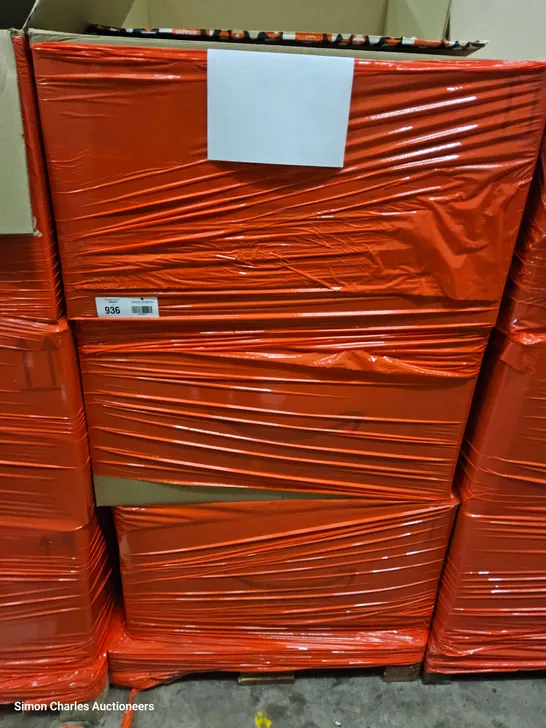 PALLET CONTAINING 6 CASES OF ASSORTED ITEMS, INCLUDING, FANCY DRESS COSTUMES, ARTIFICIAL FLOWERS, HEAD RAZORS, STENCILS, SILICON POPSICKLE MOULDS.
