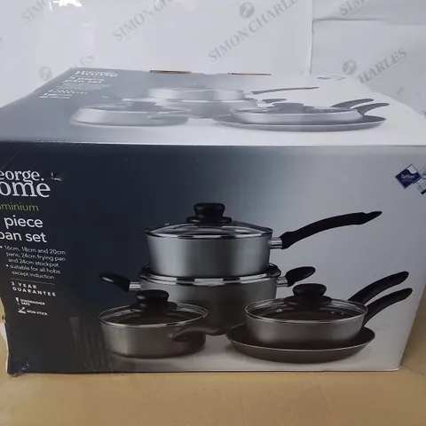 ALUMINIUM 5-PIECE PAN SET