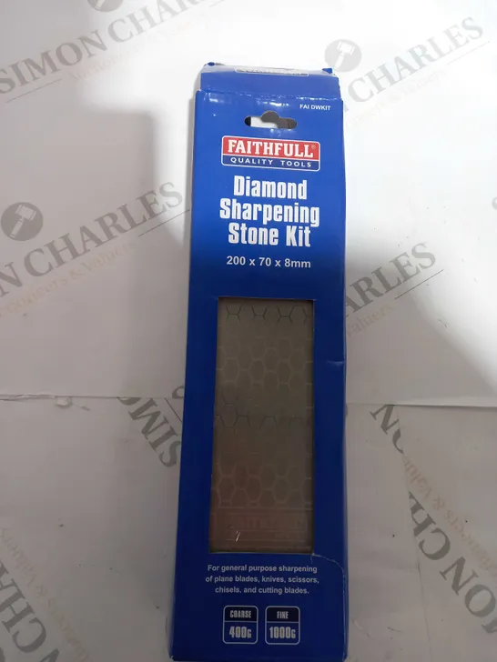 FAITHFULL DIAMOND SHARPENING STONE KIT 