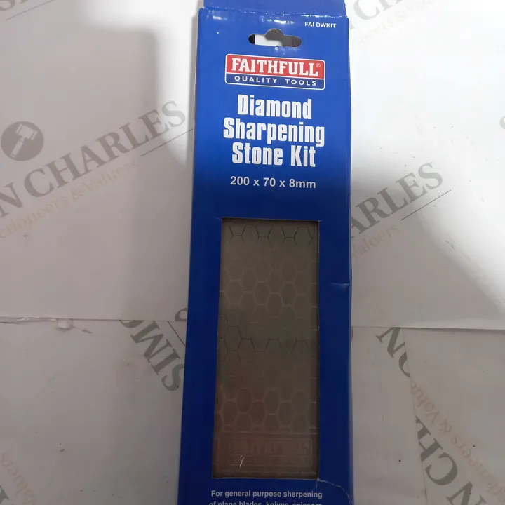 FAITHFULL DIAMOND SHARPENING STONE KIT 4589079Simon Charles Auctioneers