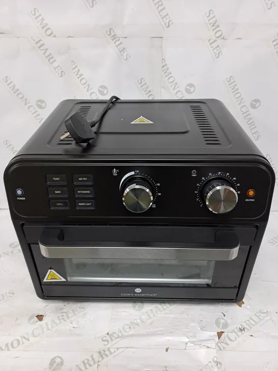 COOK'S ESSENTIAL 21-LITRE AIRFRYER OVEN IN BLACK