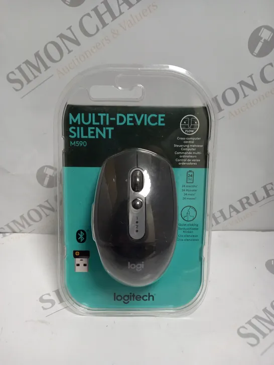 SEALED LOGITECH MULTI-DEVICE M590 SILENT USB MOUSE 