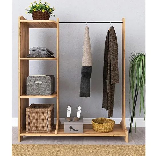 BOXED AMANDEEP 106CM W CLOSET STORAGE SYSTEM 