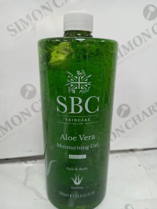 BOXED SBC SKINCARE ALOE VERA MOISTURISING GEL 1000ML