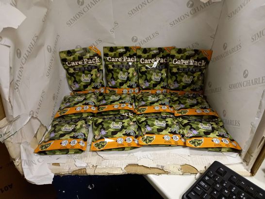 BOX OF 12 BRAND NEW RMS SAFETY CARE PACKS - CAMOUFLAGE