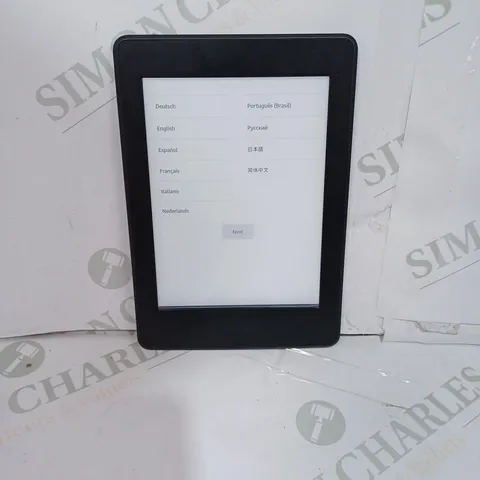 AMAZON KINDLE PAPERWHITE