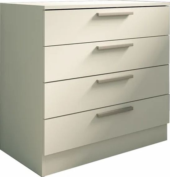 BOXED CLAIR 4 DRAWER  CHEST 1BOX