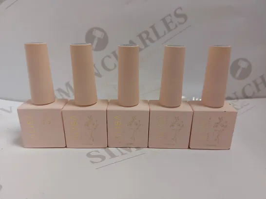 BOX OF APPROX 10 ALISA NAIL POLISHES IN ASSORTED COLOURS 