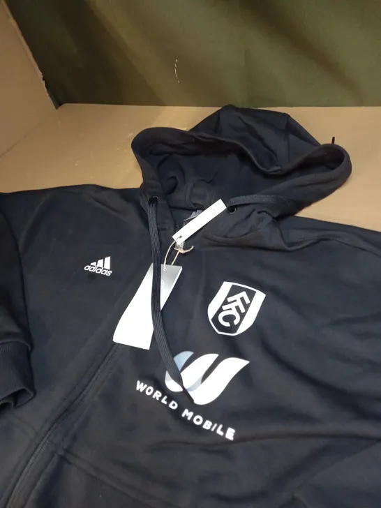 FULHAM FC ZIPPED JACKET SIZE M