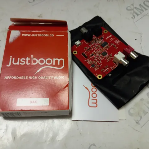 PI SUPPLY JBM-007 JUSTBOOM DAC STANDALONE AUDIO BOARD