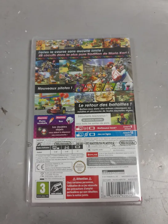 SEALED MARIO KART 8 DELUXE FOR NINTENDO SWITCH - FRENCH VERSION 