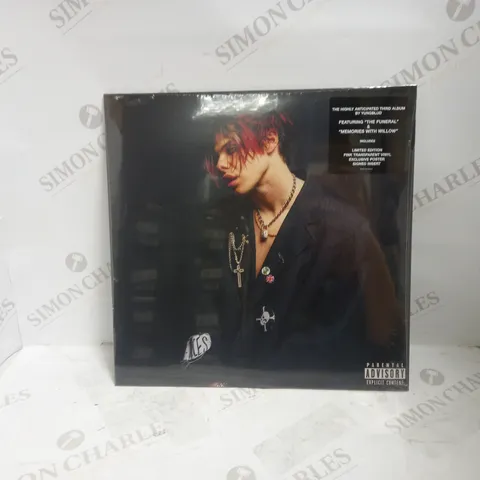SEALED YUNGBLUD LIMITED EDITION PINK TRANSPARENT VINYL WITH POSTER & SIGNED PHOTOCARD