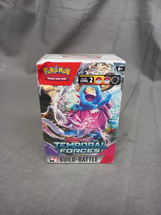 POKEMON SCARLET & VIOLET: TEMPORAL FORCES BUILD & BATTLE KIT