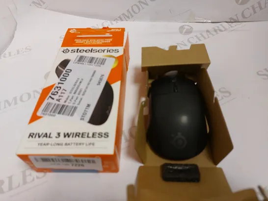 STEELSERIES RIVAL 3 WIRELESS MOUSE 