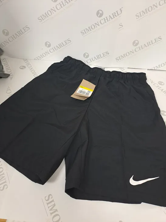 MENS HOMME BLACK NIKE SHORTS - SIZE SMALL 