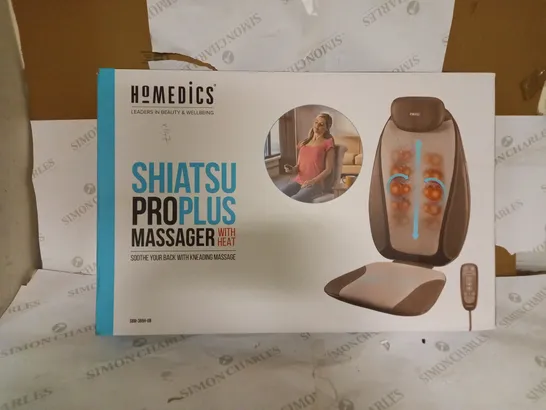 BRAND NEW BOXED HOMEDICS SBM-350H SHIATSU PRO PLUS MASSAGER